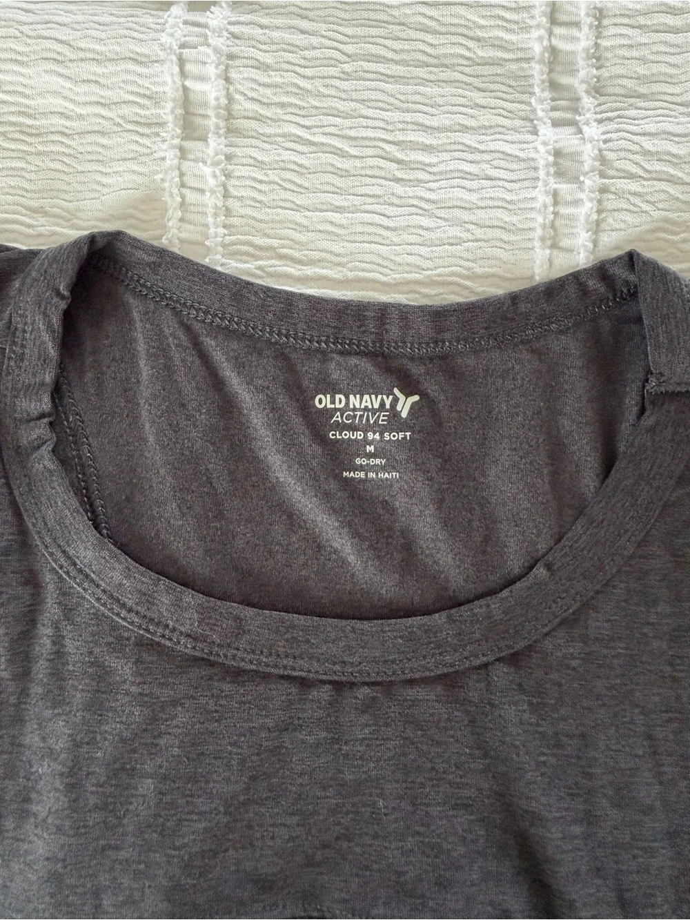 Old Navy Grey Active Cloud 94 Soft Tank Top
